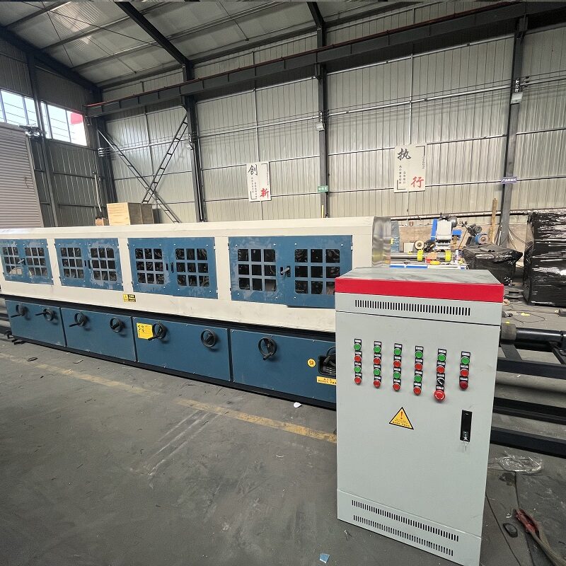8-Station Mirror Finish Pipe Polishing Machine