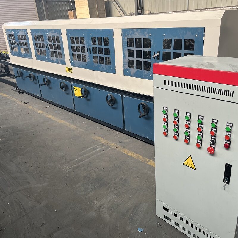 8-Station Mirror Finish Pipe Polishing Machine