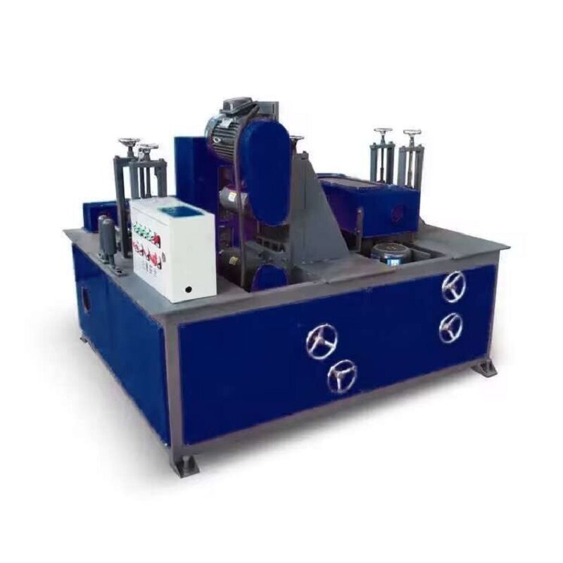 4-Station Metal Square Pipe Polishing Machine