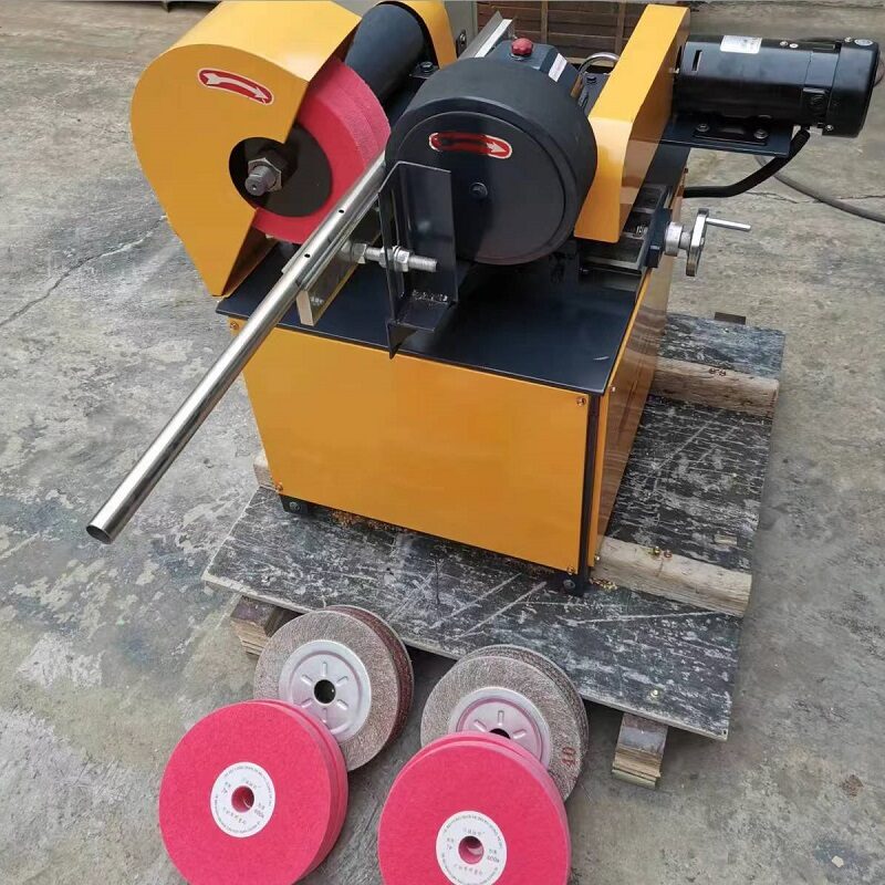 Bamboo polishing machine