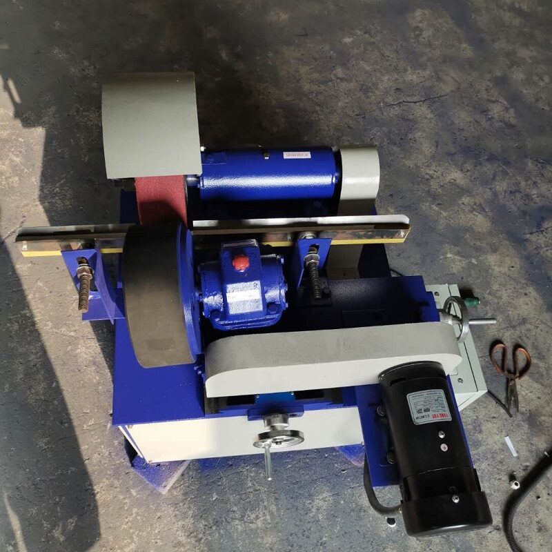 Barbecue skewers polishing machine for BBQ stick polish