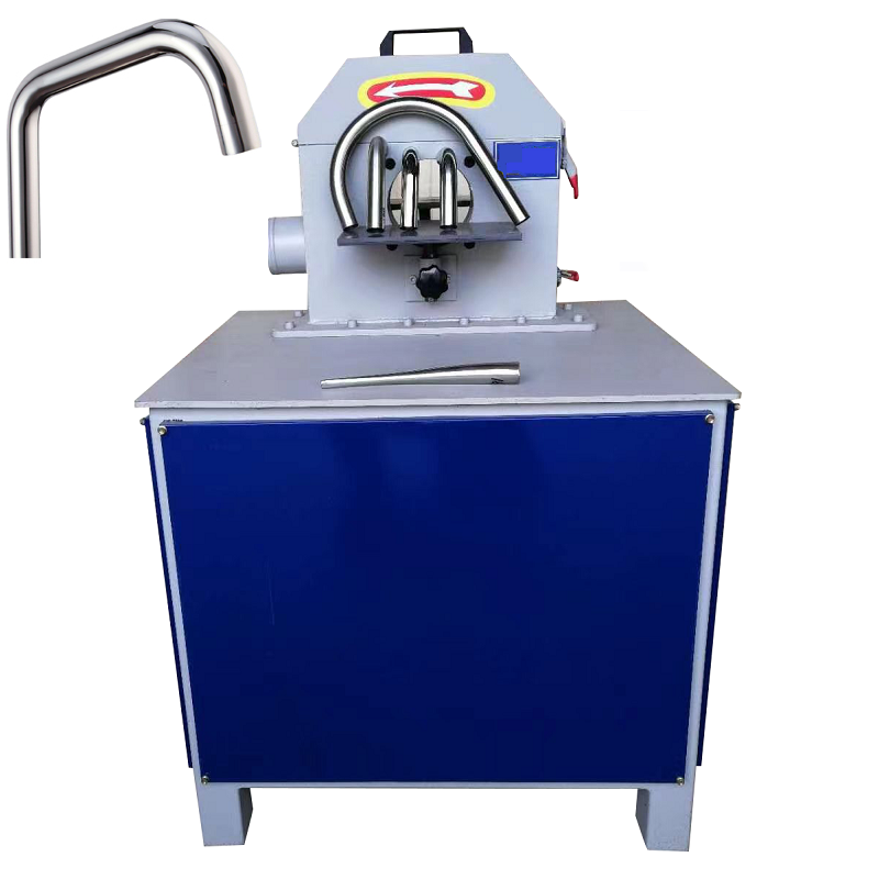 Bent tube polishing machine