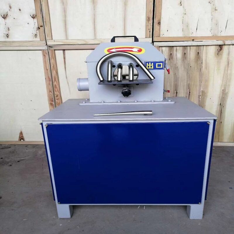 Bent tube polishing machine