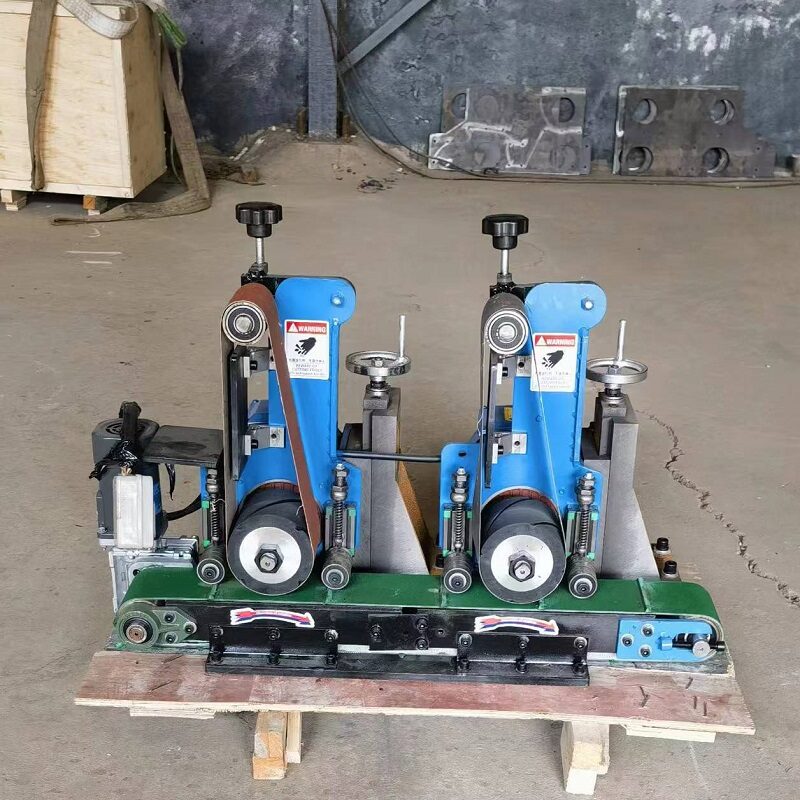Room number plate polishing machine