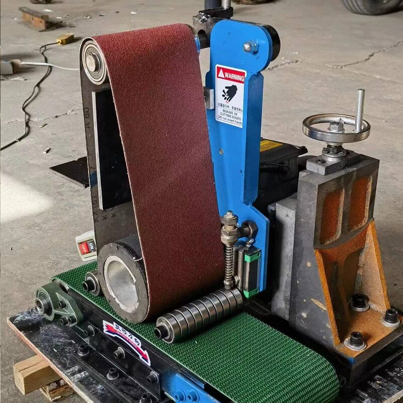 Room number plate polishing machine