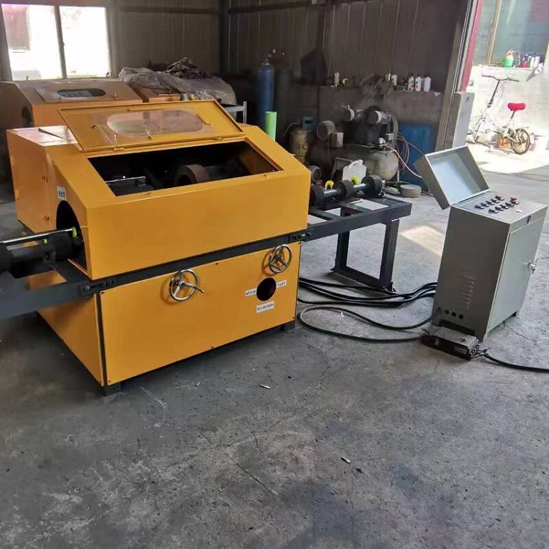 Satin Tube Polishing Machine With Feeder