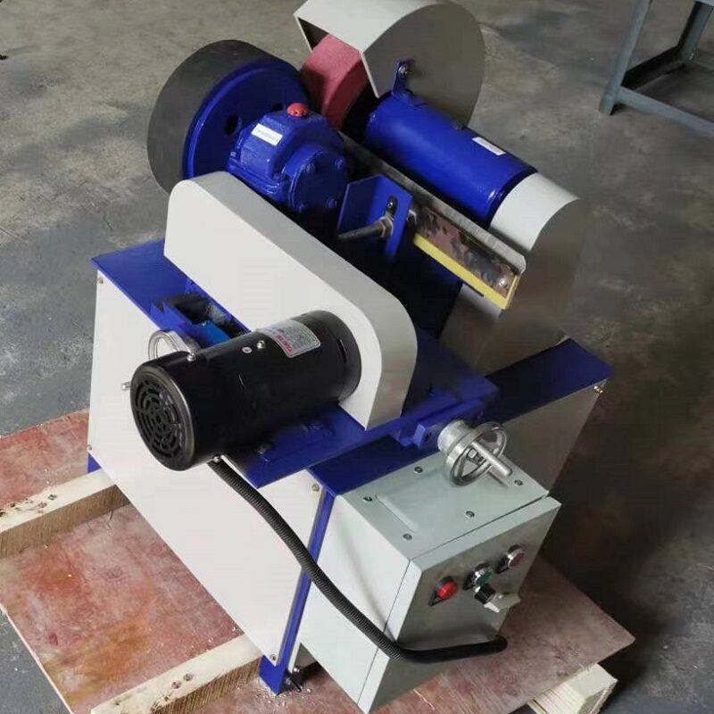 Tapering pipe concial tube polishing machine