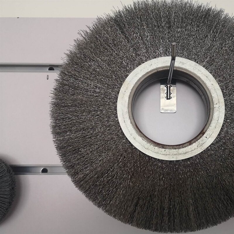 Tube Sander With Wire Brush