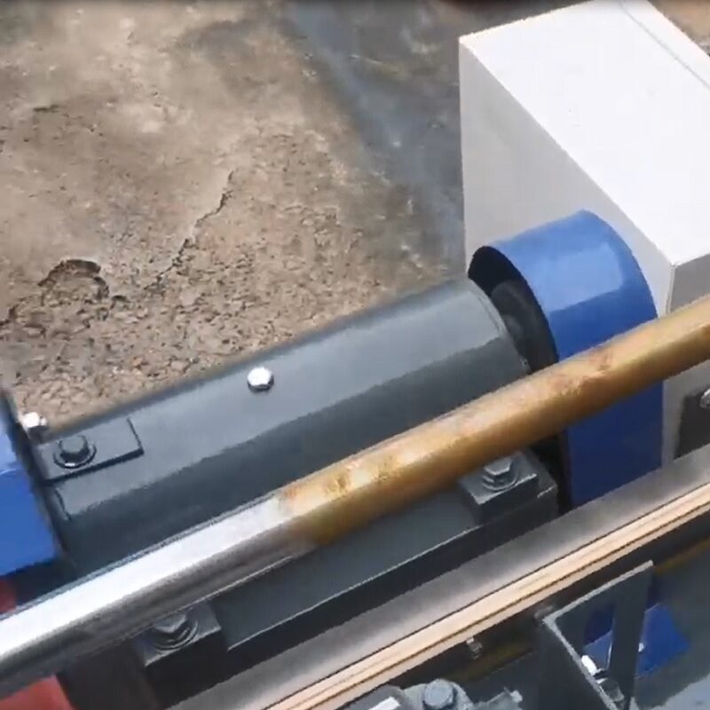 415V 3Phase Tube polishing deburring machine rust removing