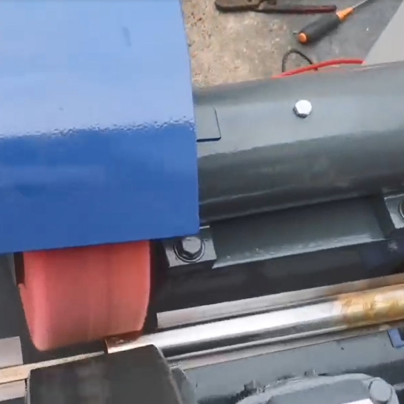 415V 3Phase Tube polishing deburring machine rust removing