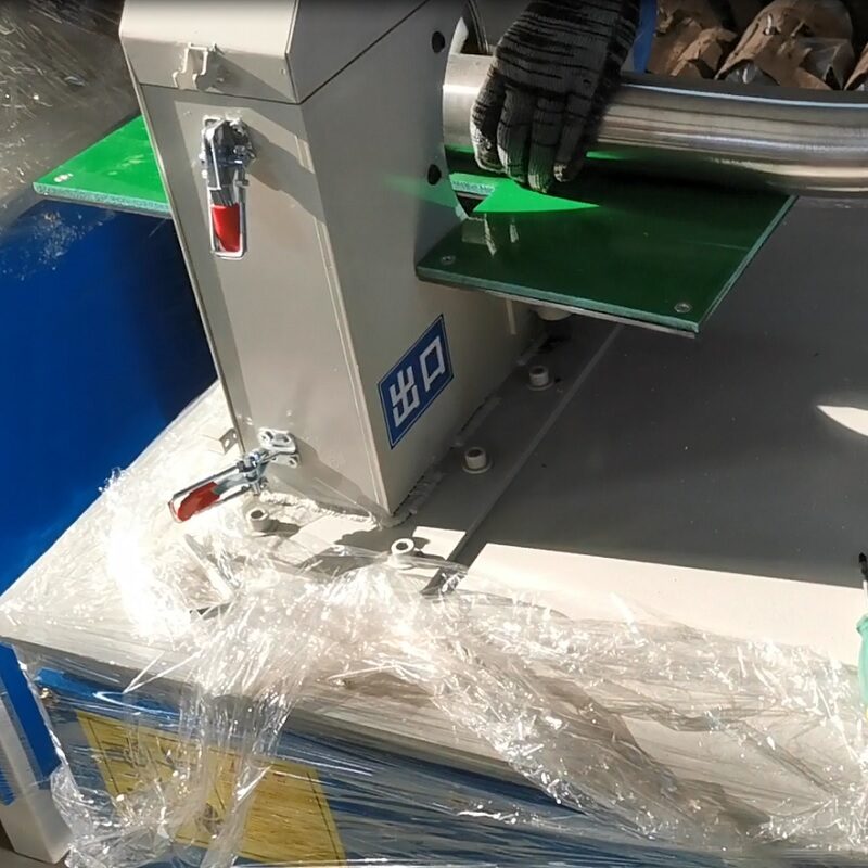 Elbow bend pipe polishing