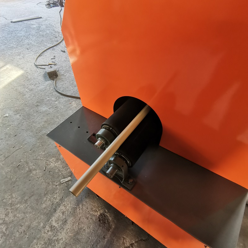 Powder coating polishing machine