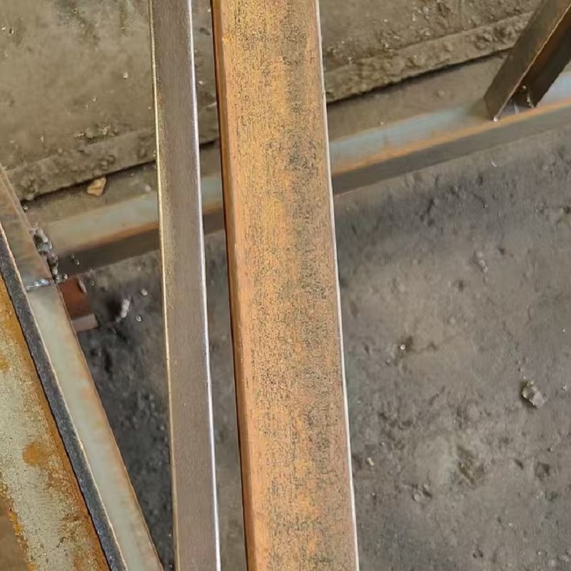 Box tube polishing machine